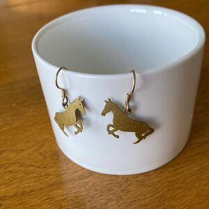 Wild Bryde horse earrings